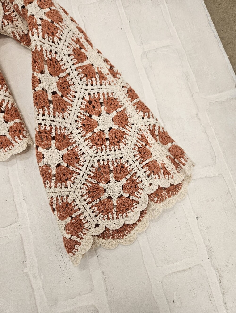 Cotton Blend Crochet Top - Picture 2 of 6